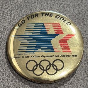 1984 Olympic Games Gold Pin